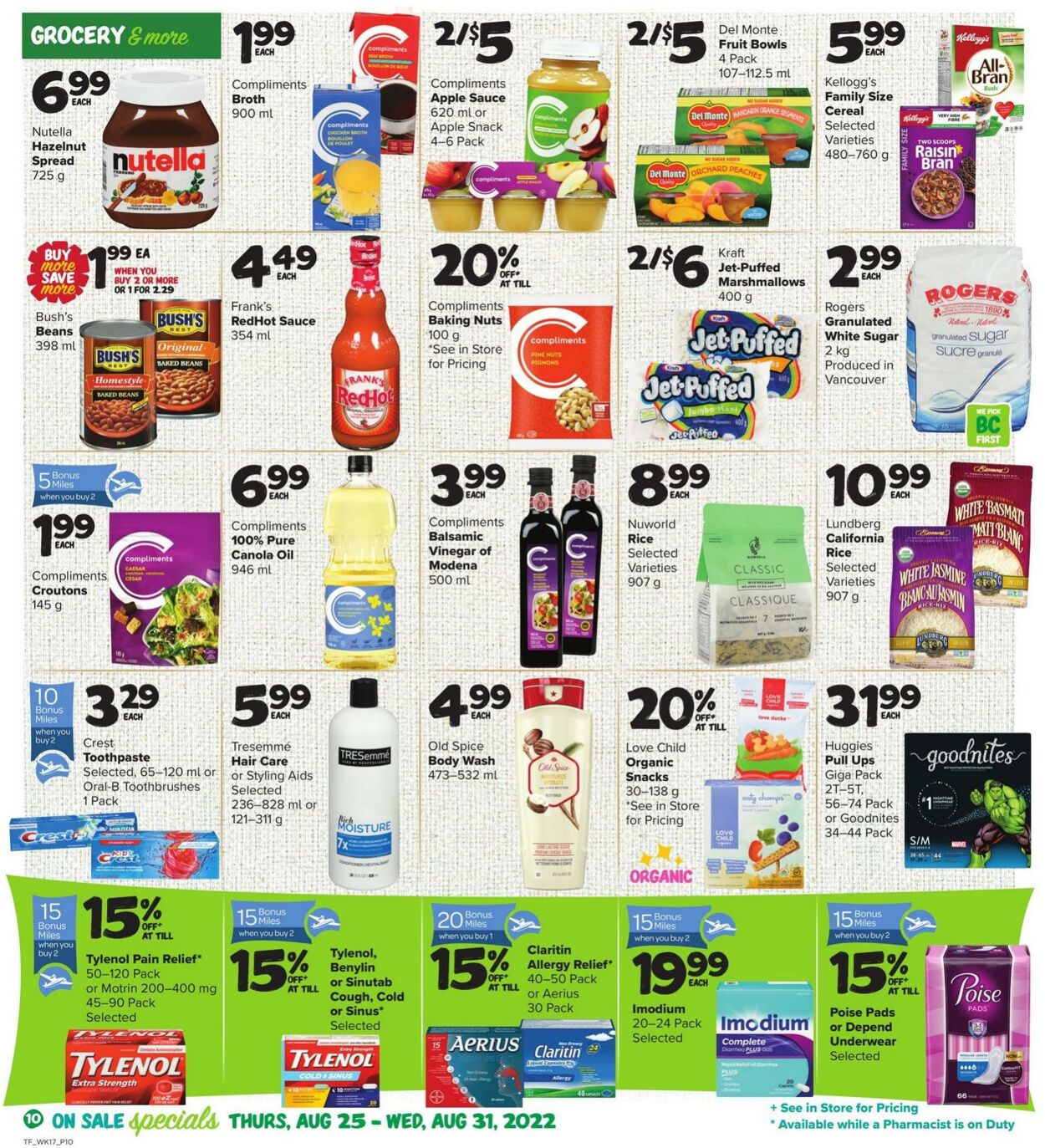 Flyer Thrifty Foods 25.08.2022 - 31.08.2022