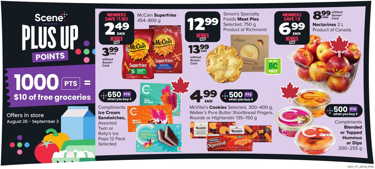 Flyer Thrifty Foods 28.08.2025 - 03.09.2025