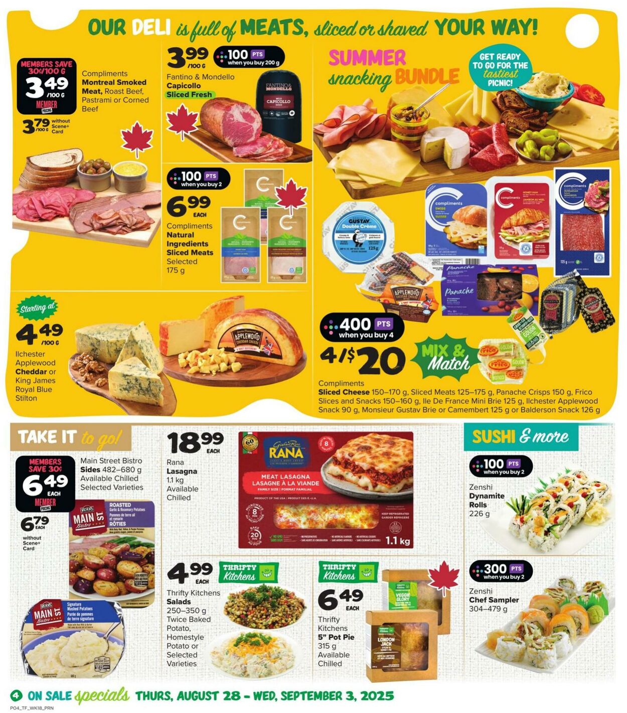 Flyer Thrifty Foods 28.08.2025 - 03.09.2025