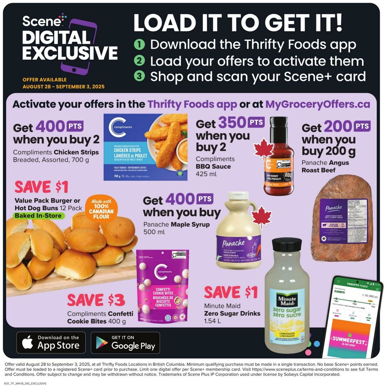 Flyer Thrifty Foods 28.08.2025 - 03.09.2025