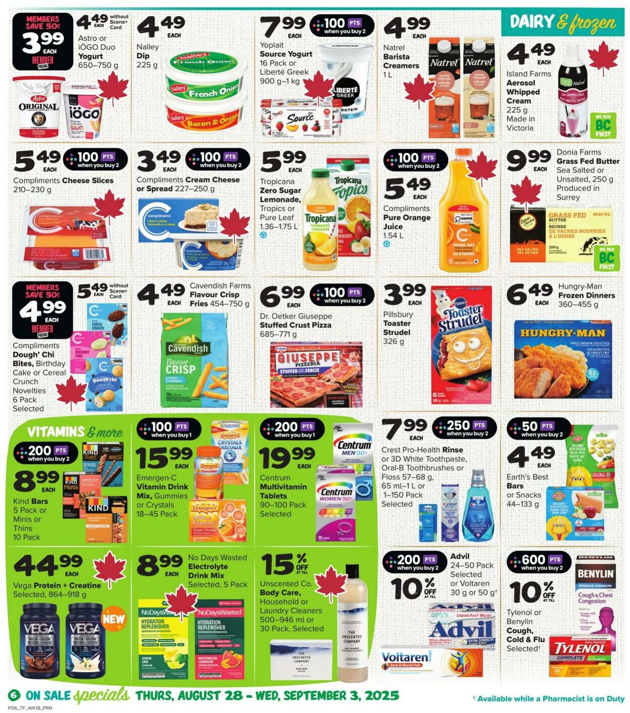 Flyer Thrifty Foods 28.08.2025 - 03.09.2025
