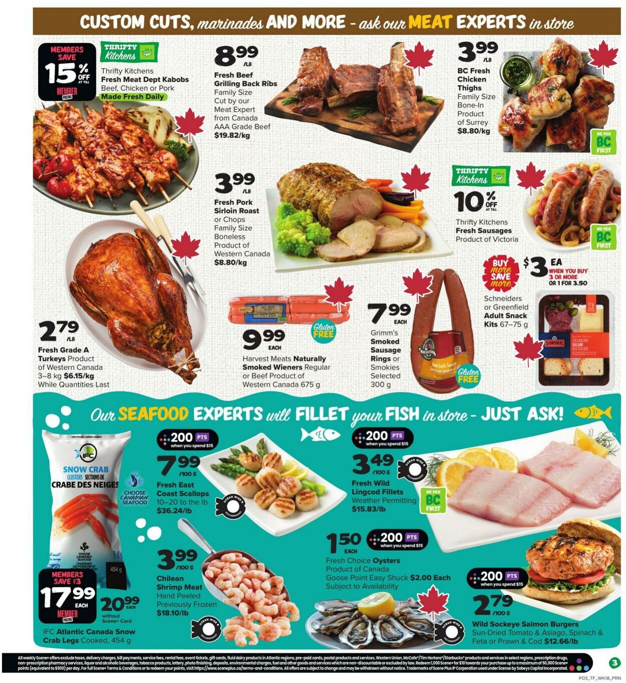 Flyer Thrifty Foods 28.08.2025 - 03.09.2025