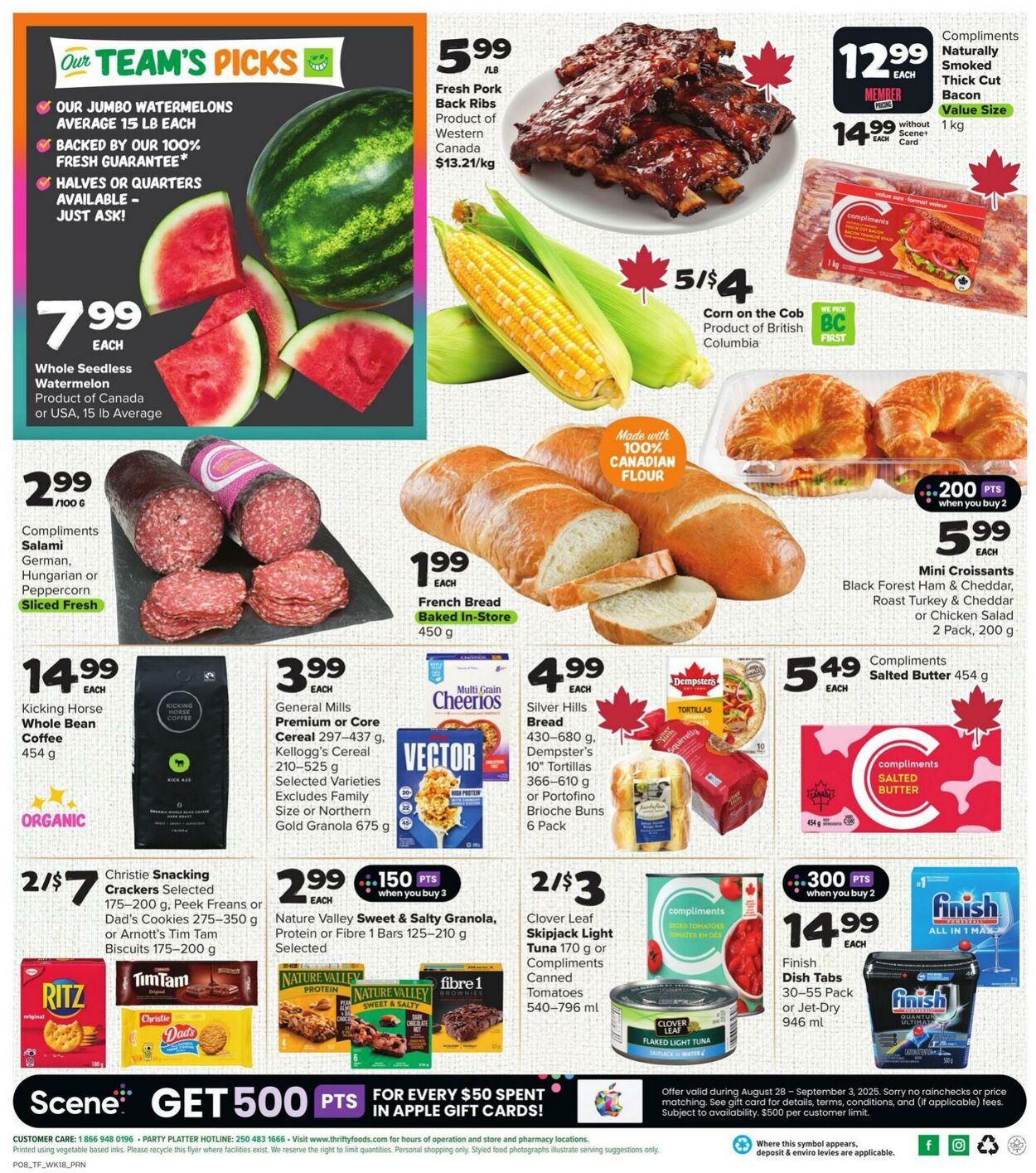 Flyer Thrifty Foods 28.08.2025 - 03.09.2025