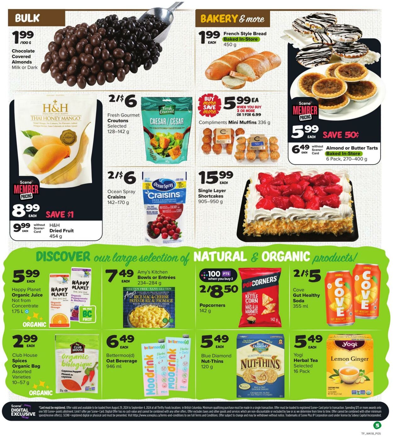 Flyer Thrifty Foods 29.08.2024 - 04.09.2024