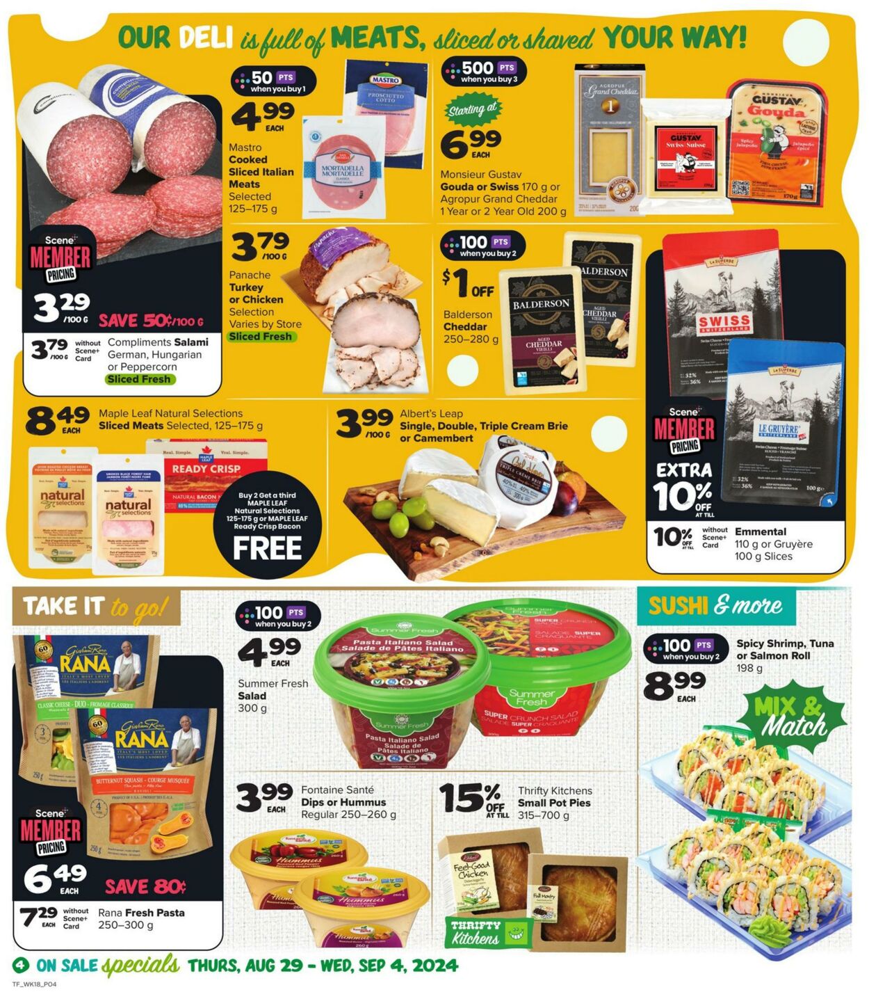 Flyer Thrifty Foods 29.08.2024 - 04.09.2024