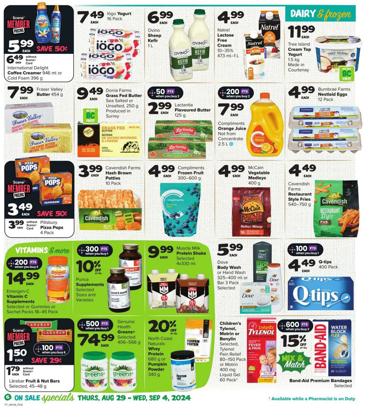 Flyer Thrifty Foods 29.08.2024 - 04.09.2024