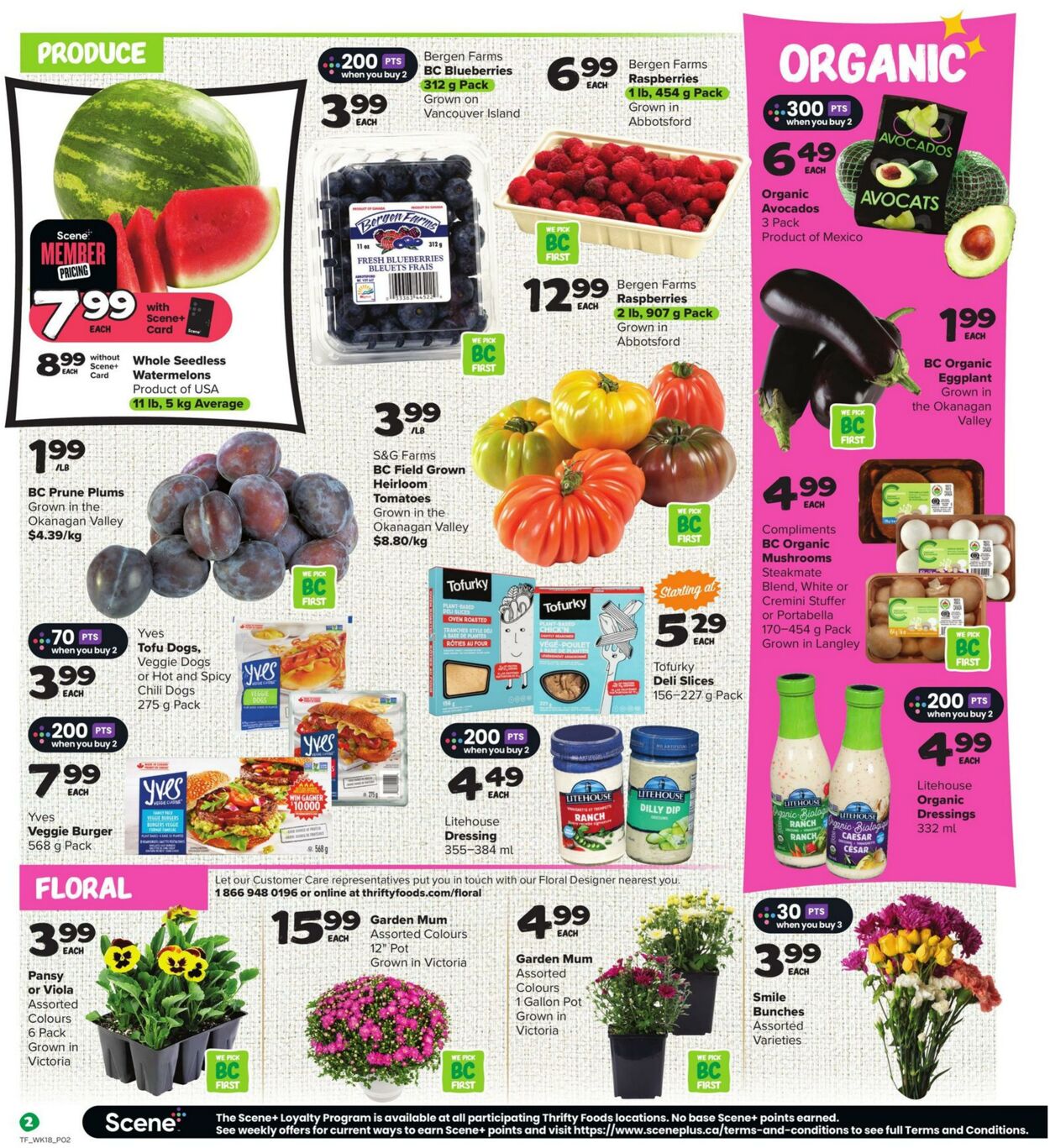 Flyer Thrifty Foods 31.08.2023 - 06.09.2023