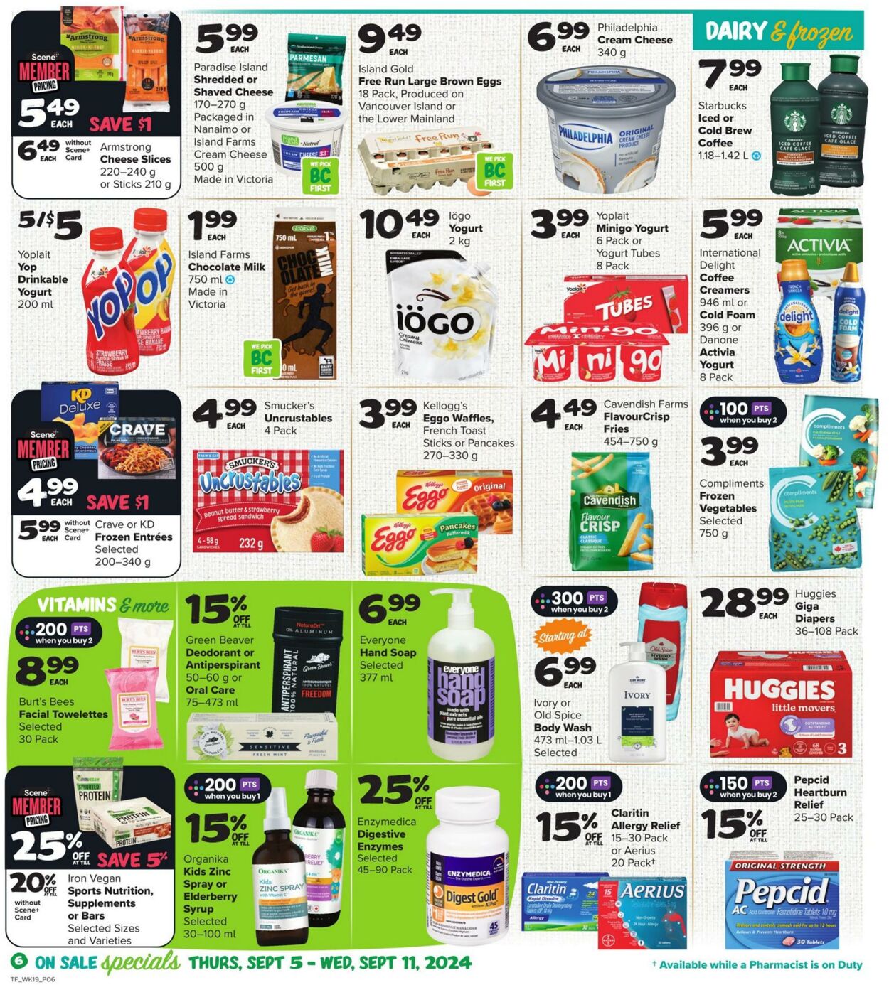 Flyer Thrifty Foods 05.09.2024 - 11.09.2024