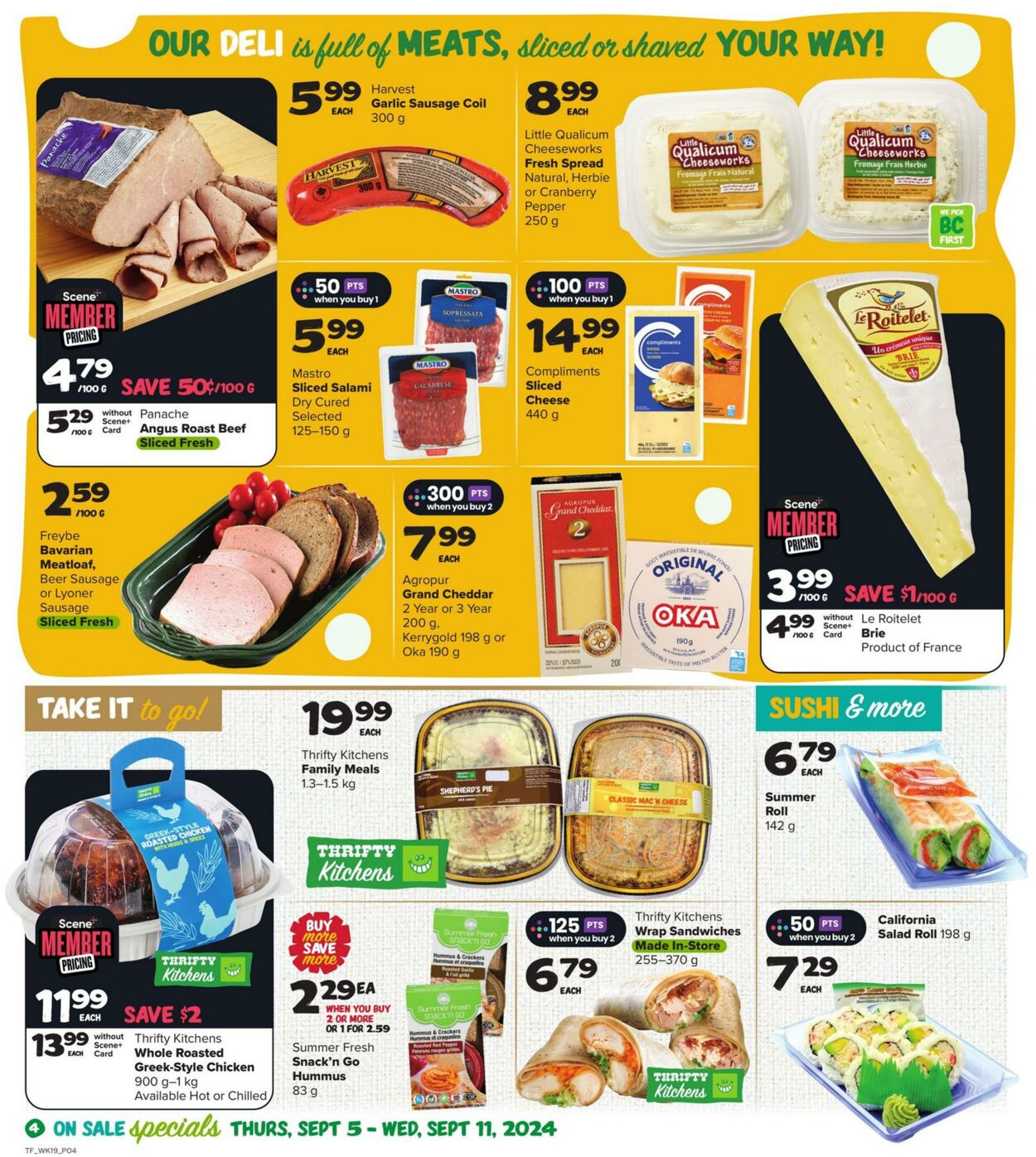 Flyer Thrifty Foods 05.09.2024 - 11.09.2024