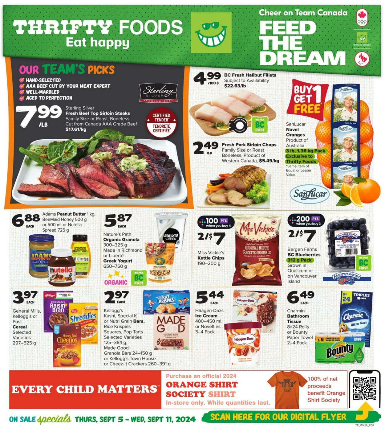 Thrifty Foods Promotional flyers