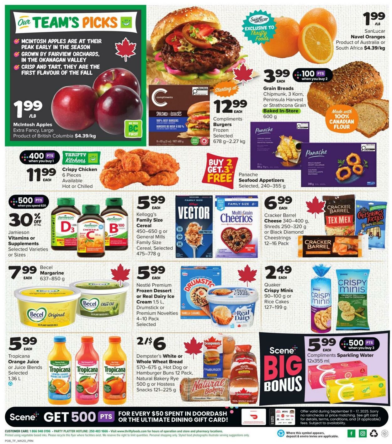 Flyer Thrifty Foods 11.09.2025 - 17.09.2025