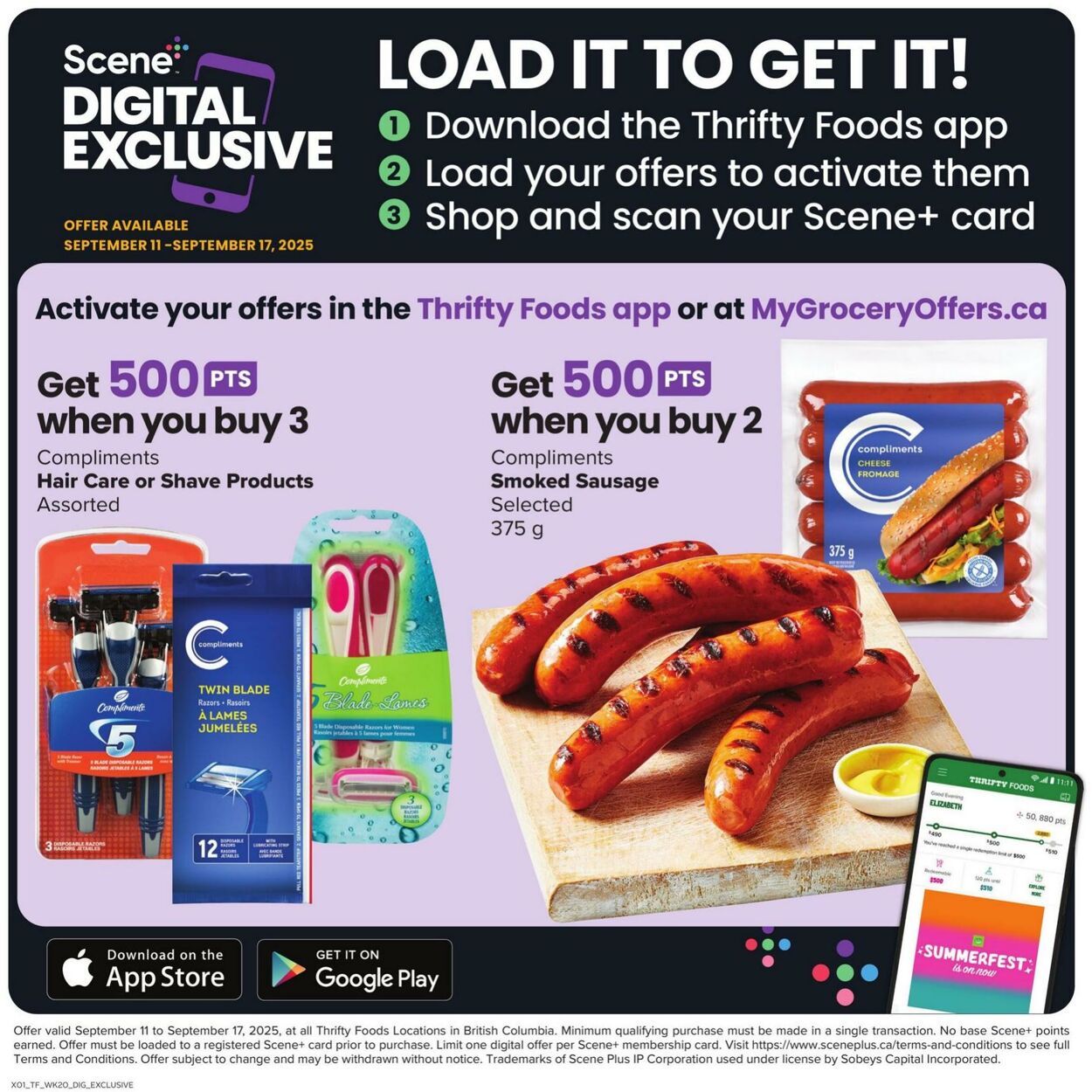 Flyer Thrifty Foods 11.09.2025 - 17.09.2025