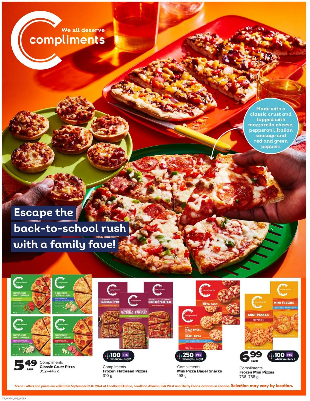 Flyer Thrifty Foods 12.09.2024 - 18.09.2024