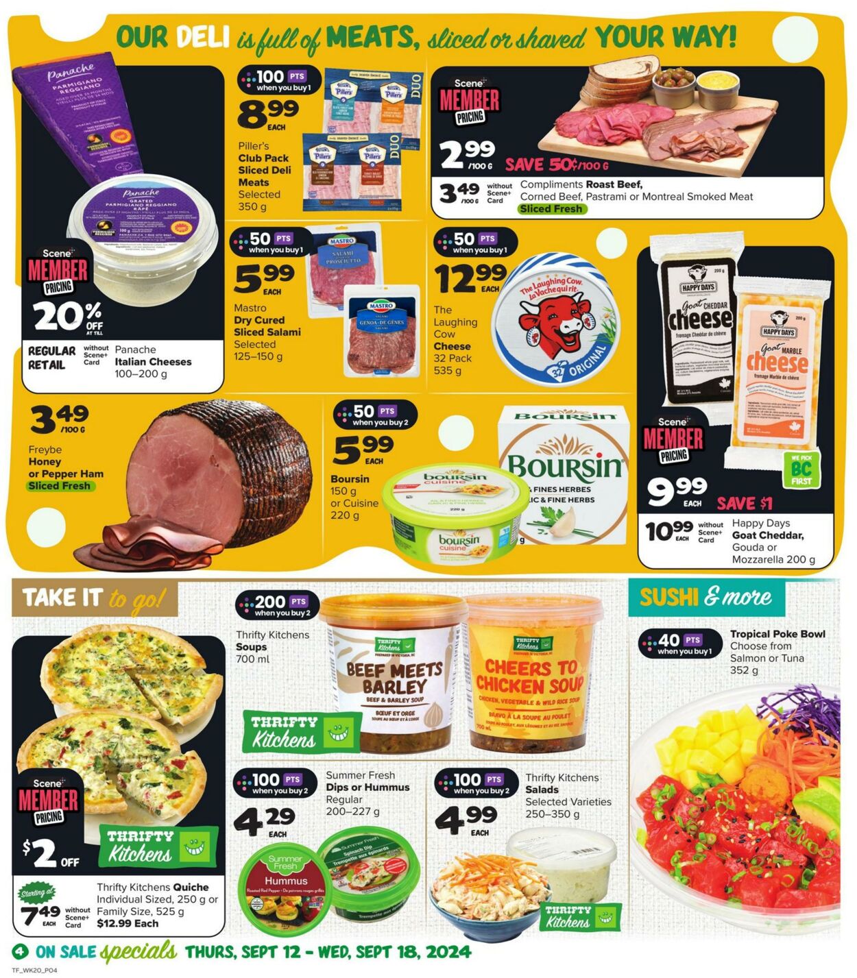 Flyer Thrifty Foods 12.09.2024 - 18.09.2024