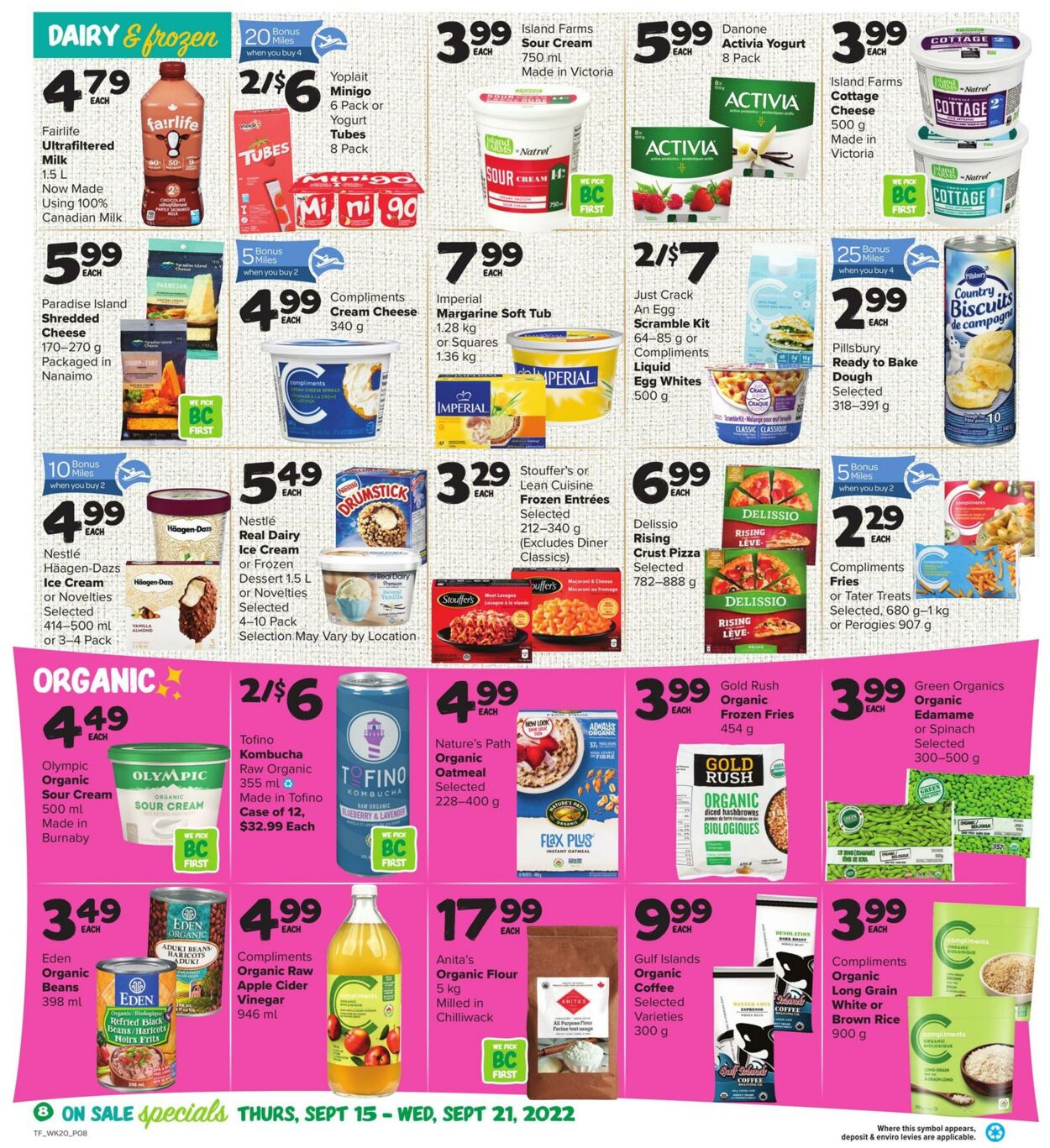 Flyer Thrifty Foods 15.09.2022 - 21.09.2022