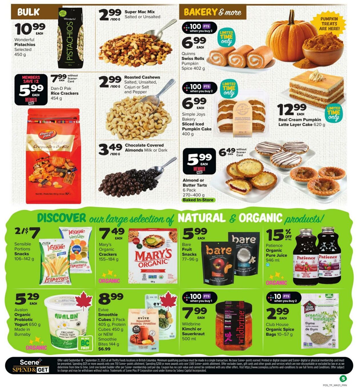 Flyer Thrifty Foods 18.09.2025 - 24.09.2025