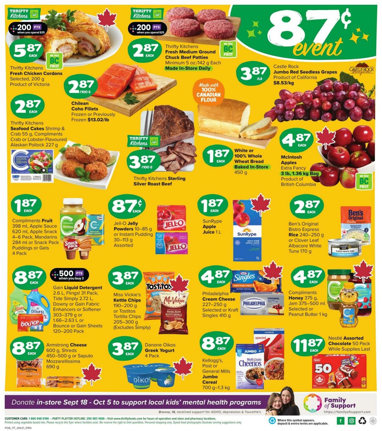 Flyer Thrifty Foods 18.09.2025 - 24.09.2025