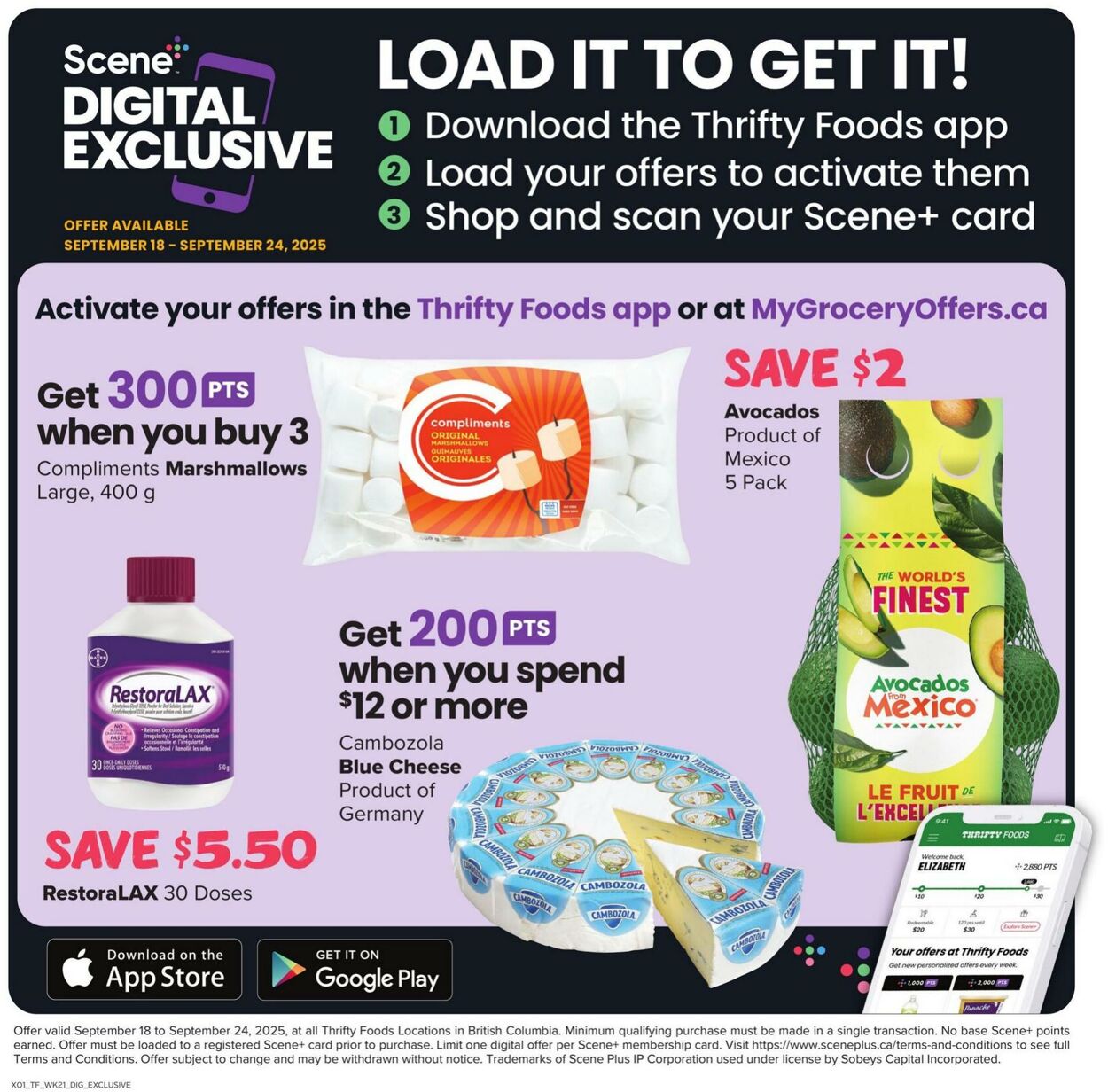 Flyer Thrifty Foods 18.09.2025 - 24.09.2025