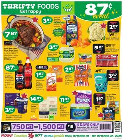 Flyer Thrifty Foods 18.09.2025 - 24.09.2025