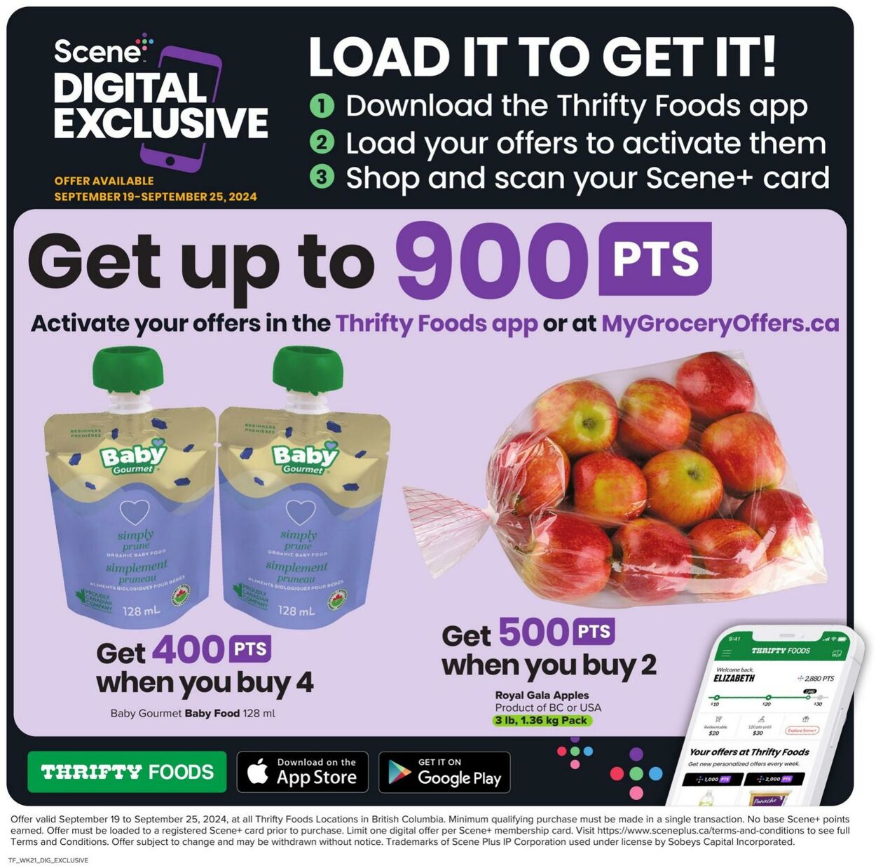 Flyer Thrifty Foods 19.09.2024 - 25.09.2024