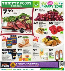 Flyer Thrifty Foods 14.09.2023 - 20.09.2023