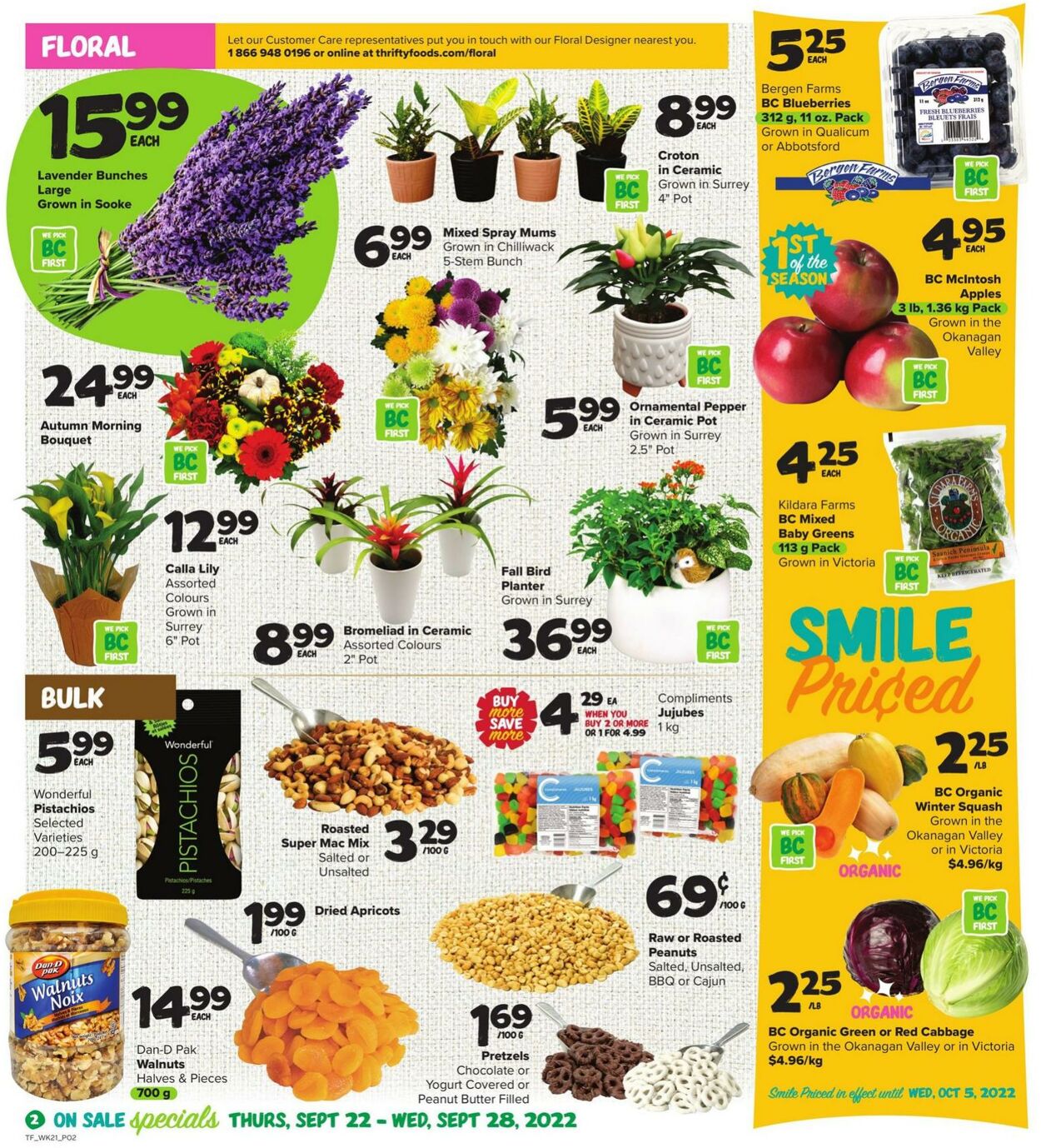 Flyer Thrifty Foods 22.09.2022 - 28.09.2022