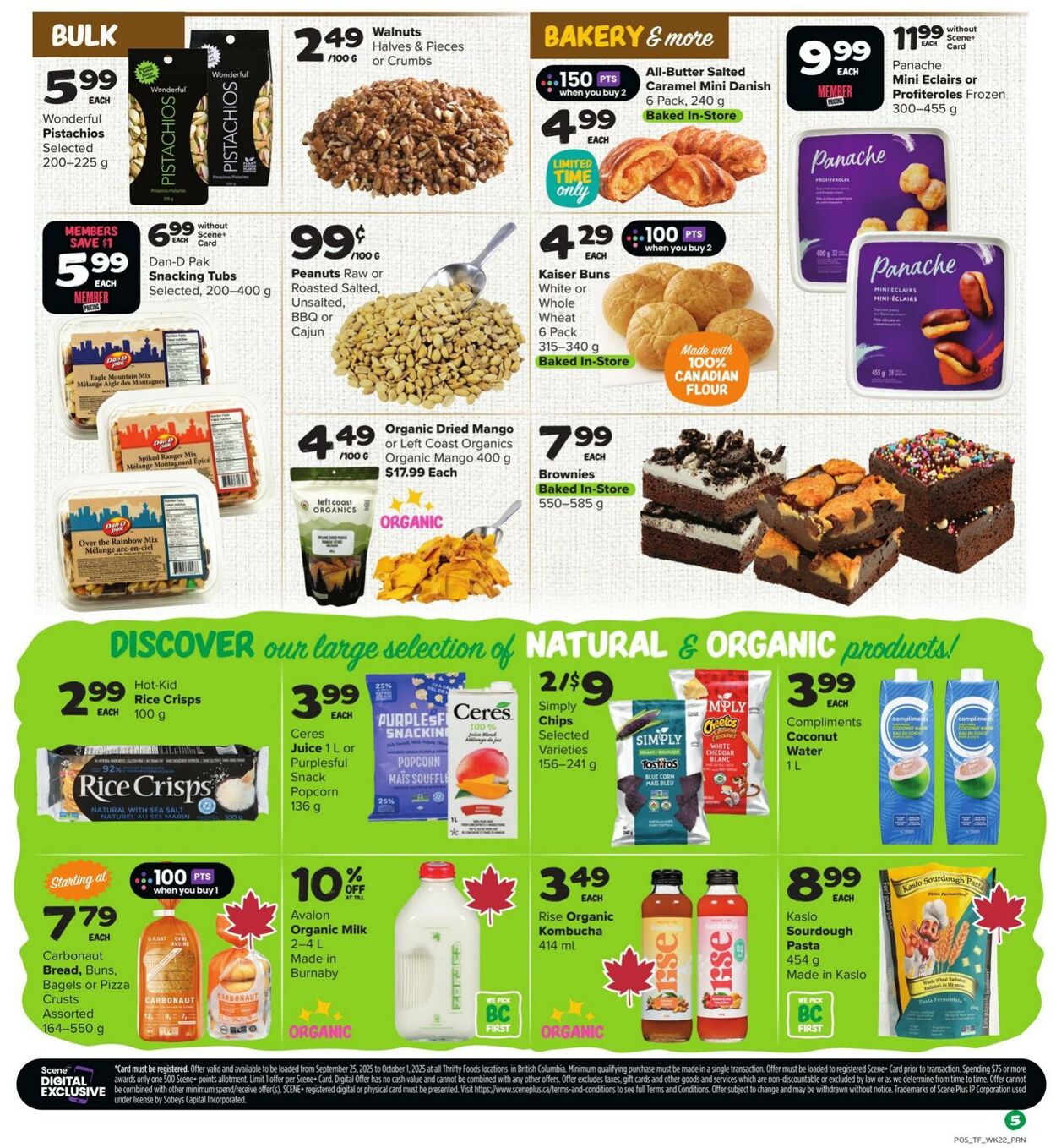 Flyer Thrifty Foods 25.09.2025 - 01.10.2025