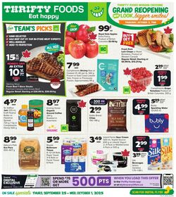 Flyer Thrifty Foods 25.09.2025 - 01.10.2025