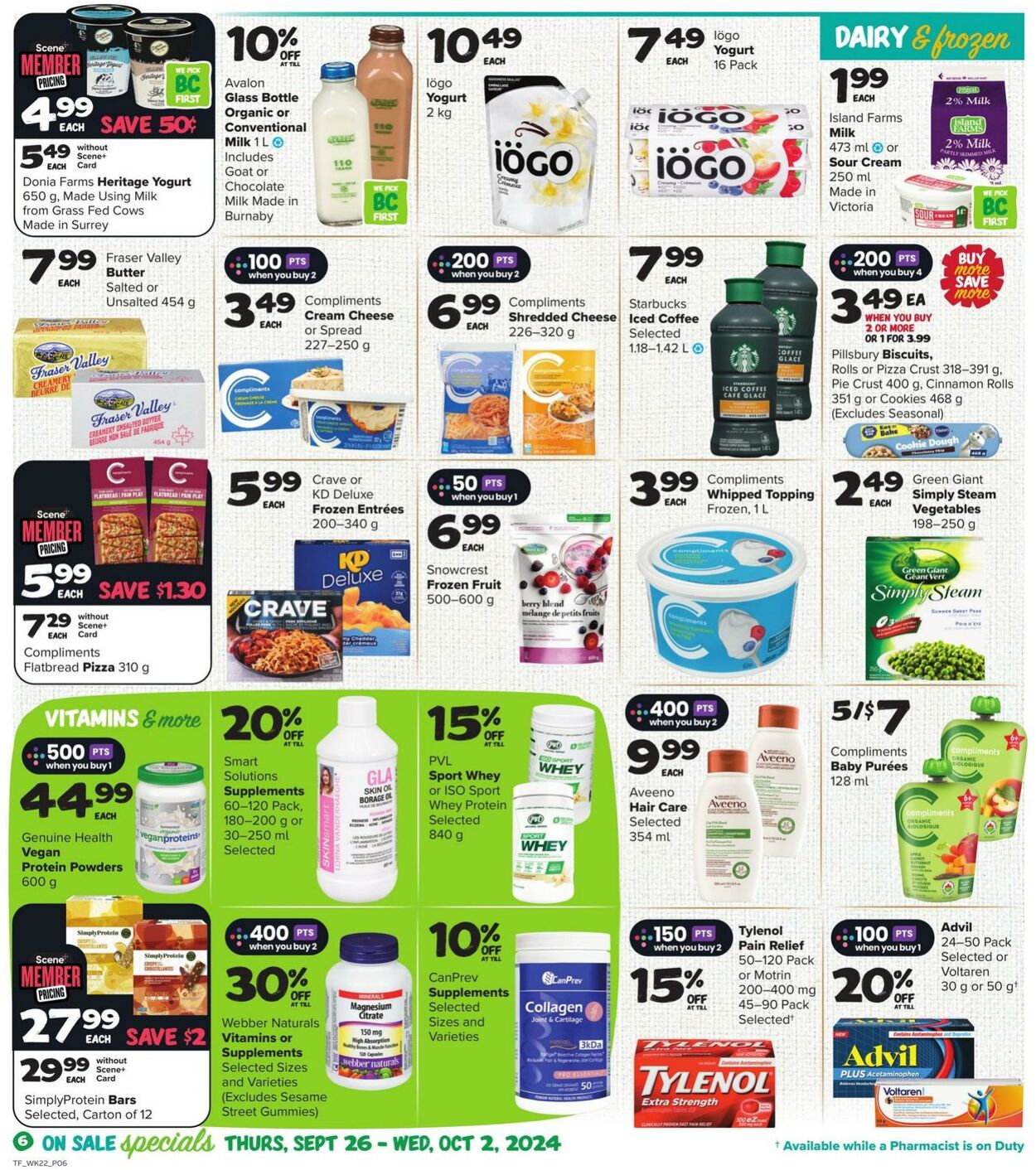 Flyer Thrifty Foods 26.09.2024 - 02.10.2024