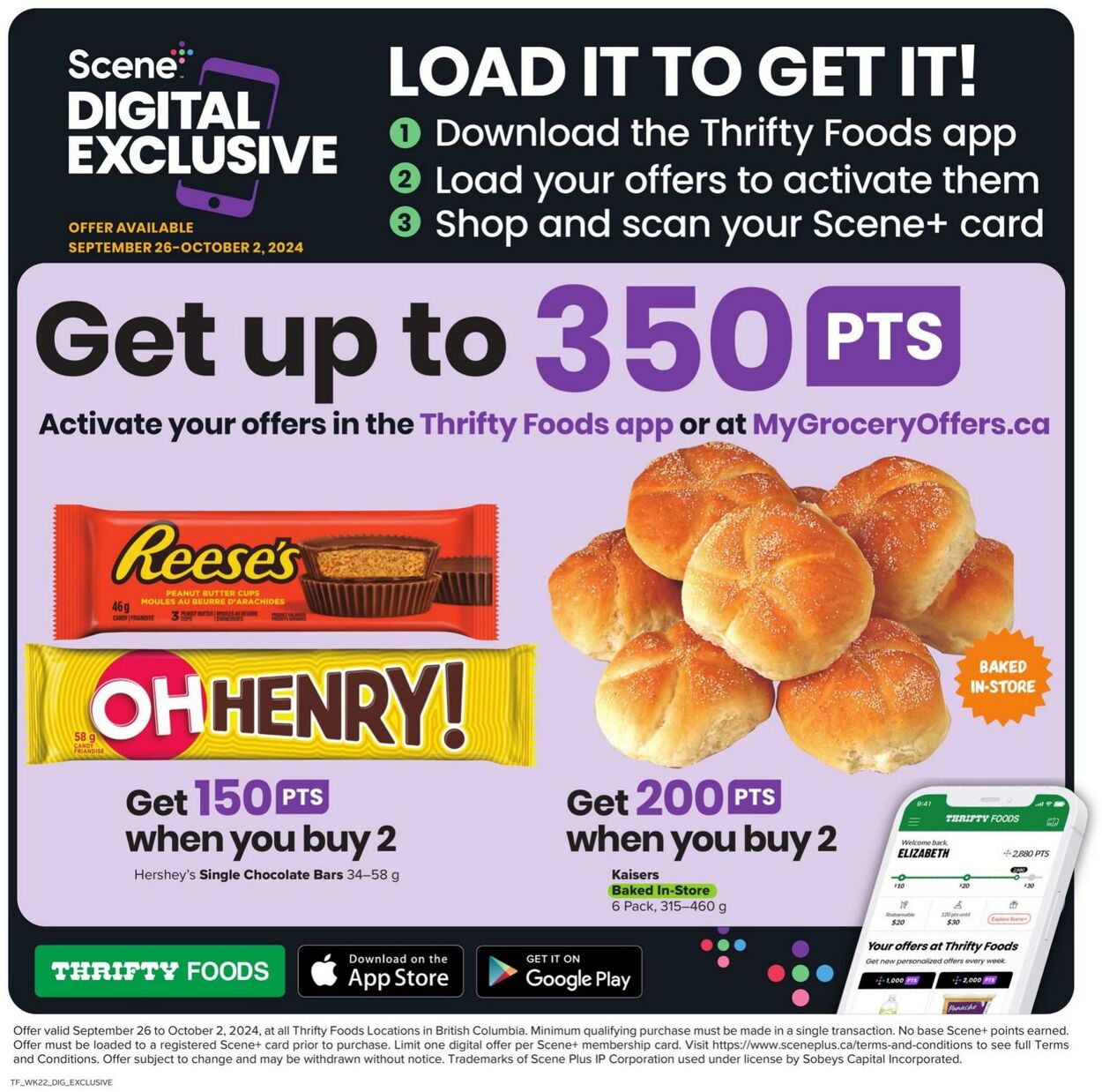 Flyer Thrifty Foods 26.09.2024 - 02.10.2024