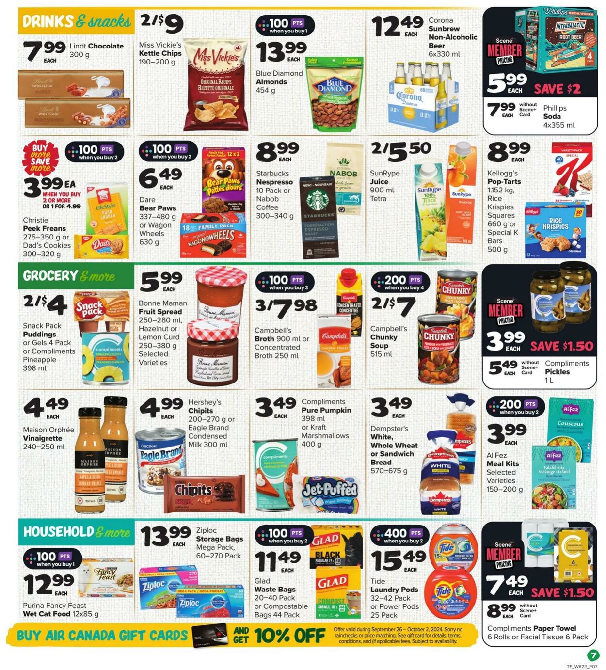 Flyer Thrifty Foods 26.09.2024 - 02.10.2024