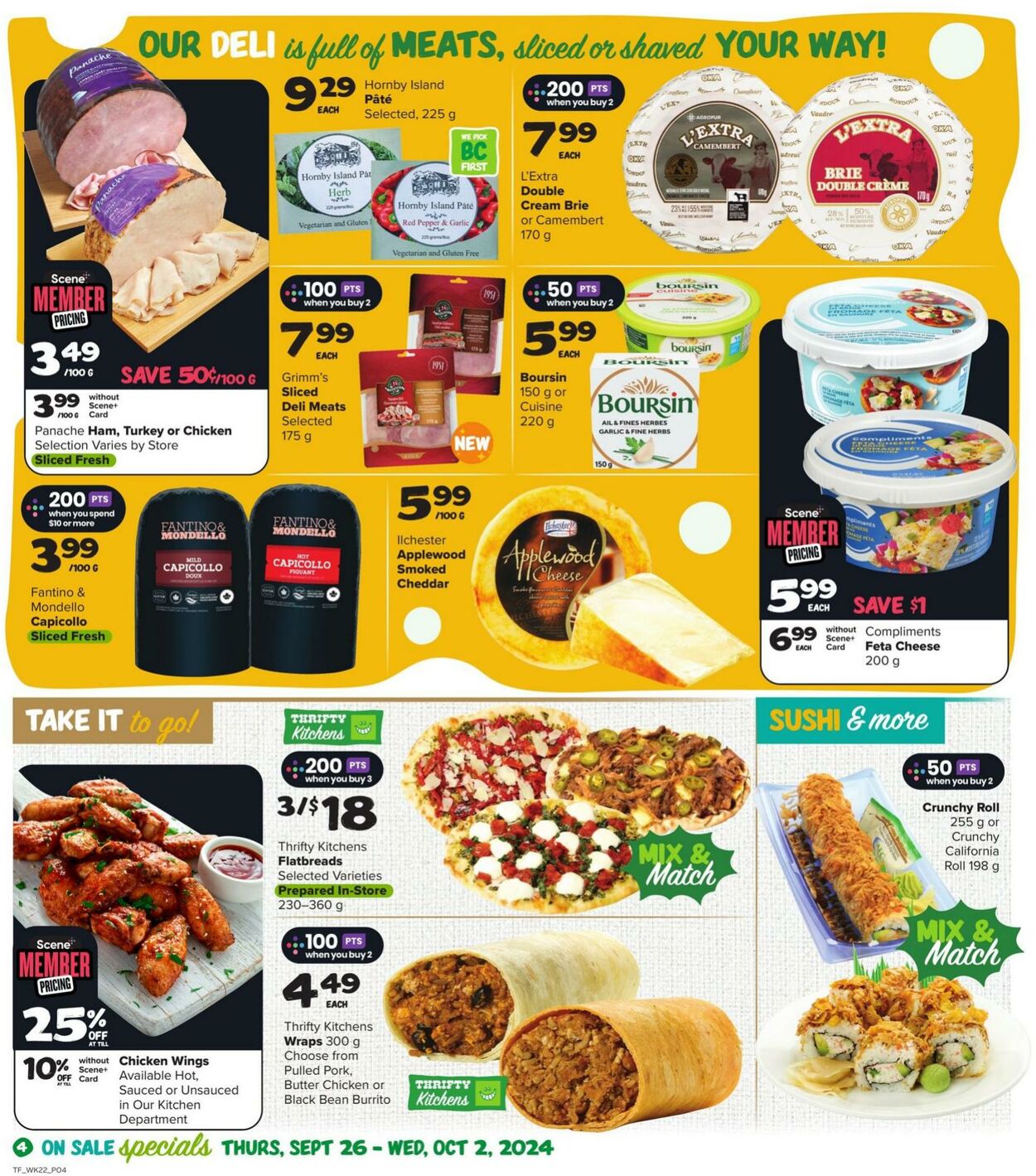 Flyer Thrifty Foods 26.09.2024 - 02.10.2024