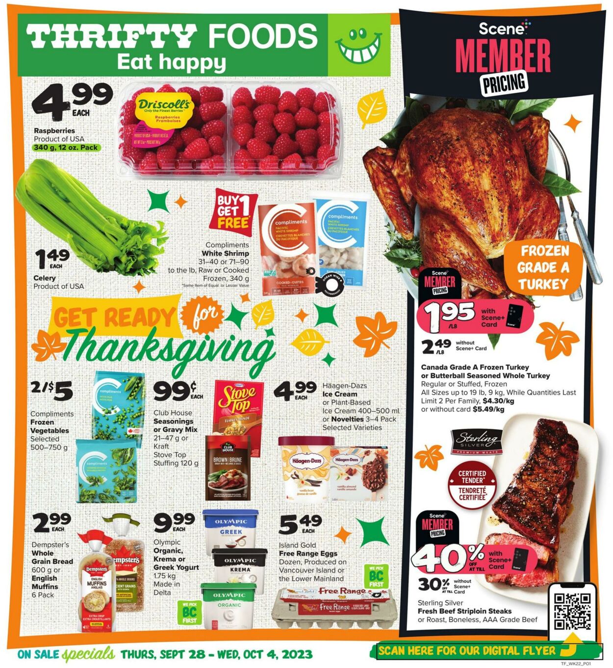Thrifty grocery promotions