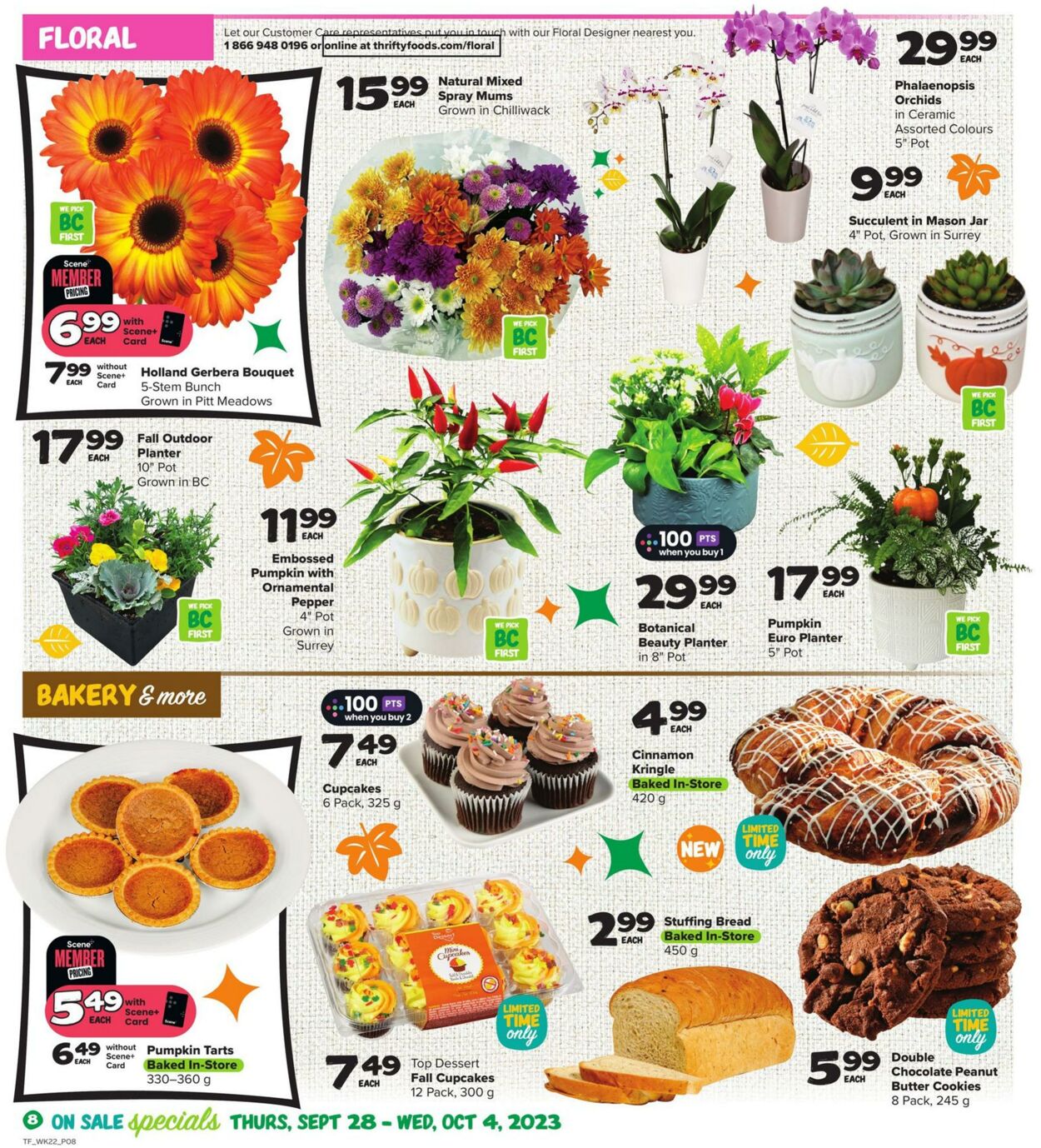 Flyer Thrifty Foods 28.09.2023 - 04.10.2023