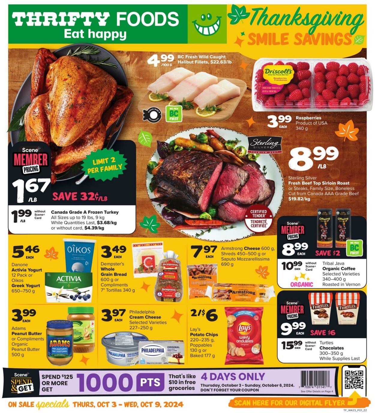 Flyer Thrifty Foods 03.10.2024 - 09.10.2024