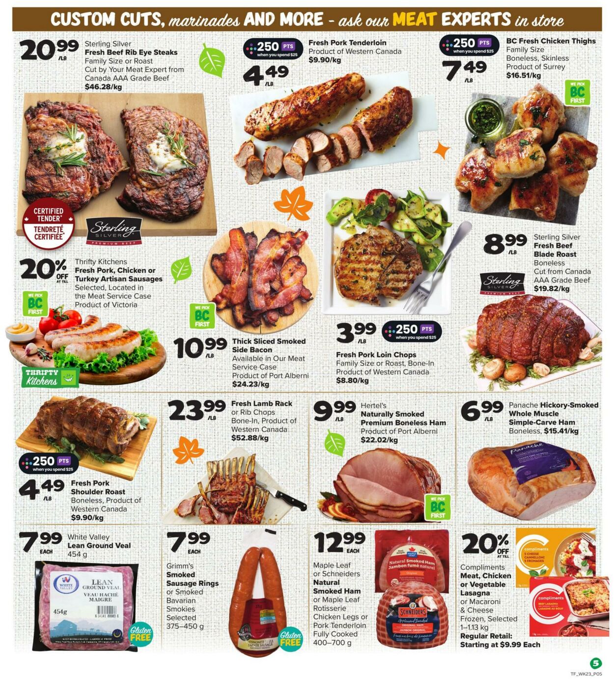 Flyer Thrifty Foods 03.10.2024 - 09.10.2024