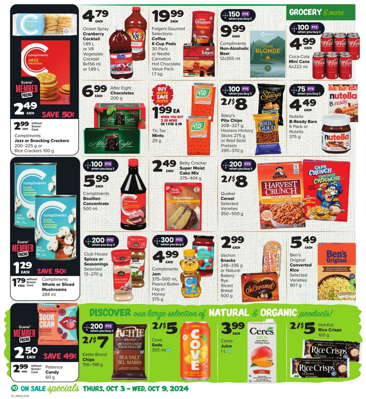 Flyer Thrifty Foods 03.10.2024 - 09.10.2024