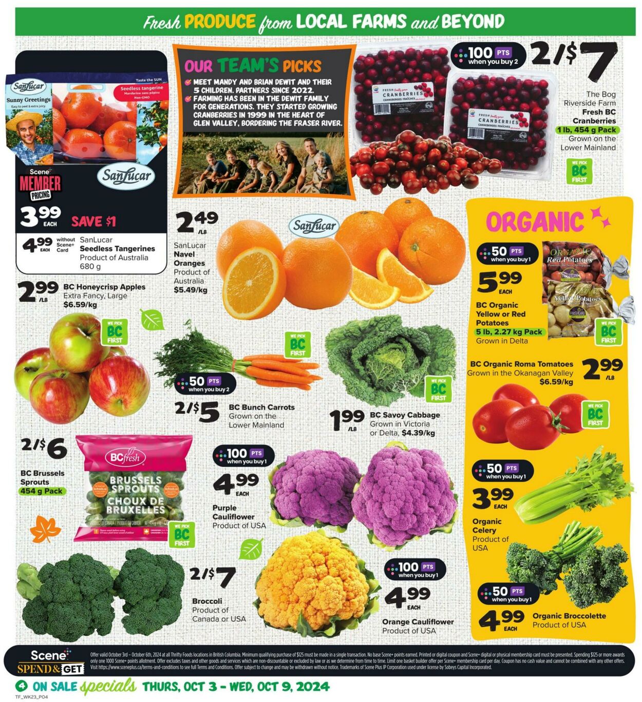 Flyer Thrifty Foods 03.10.2024 - 09.10.2024