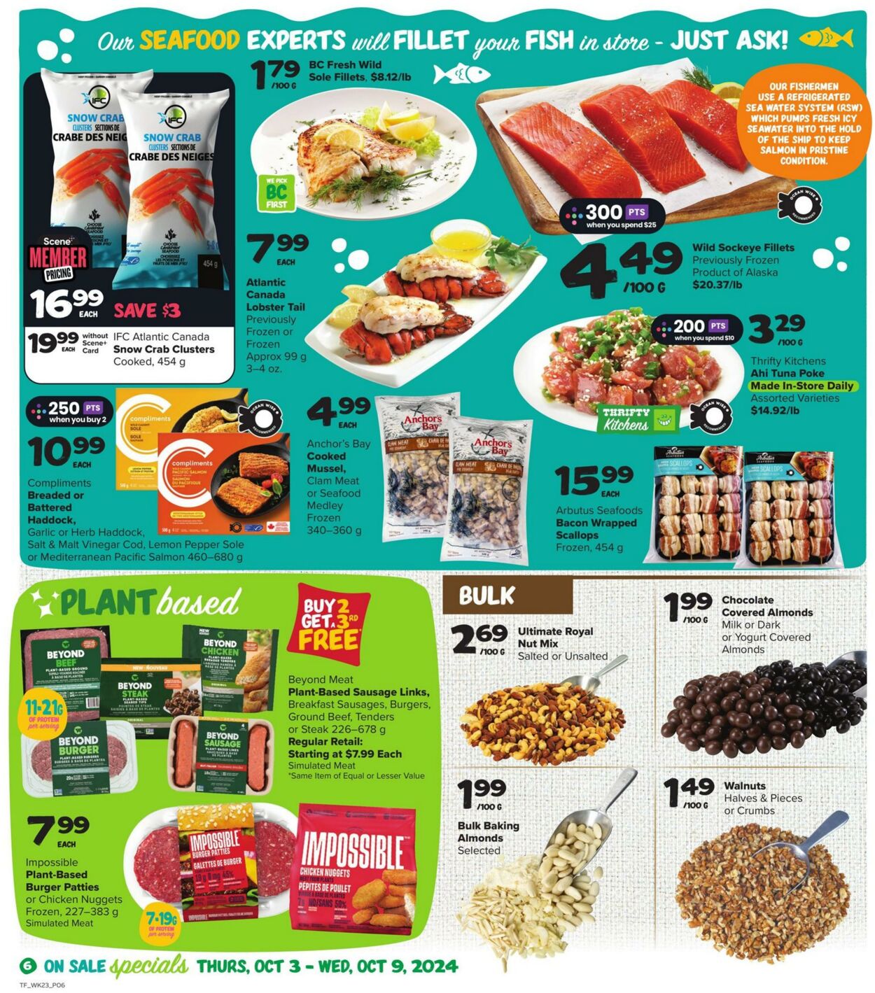 Flyer Thrifty Foods 03.10.2024 - 09.10.2024