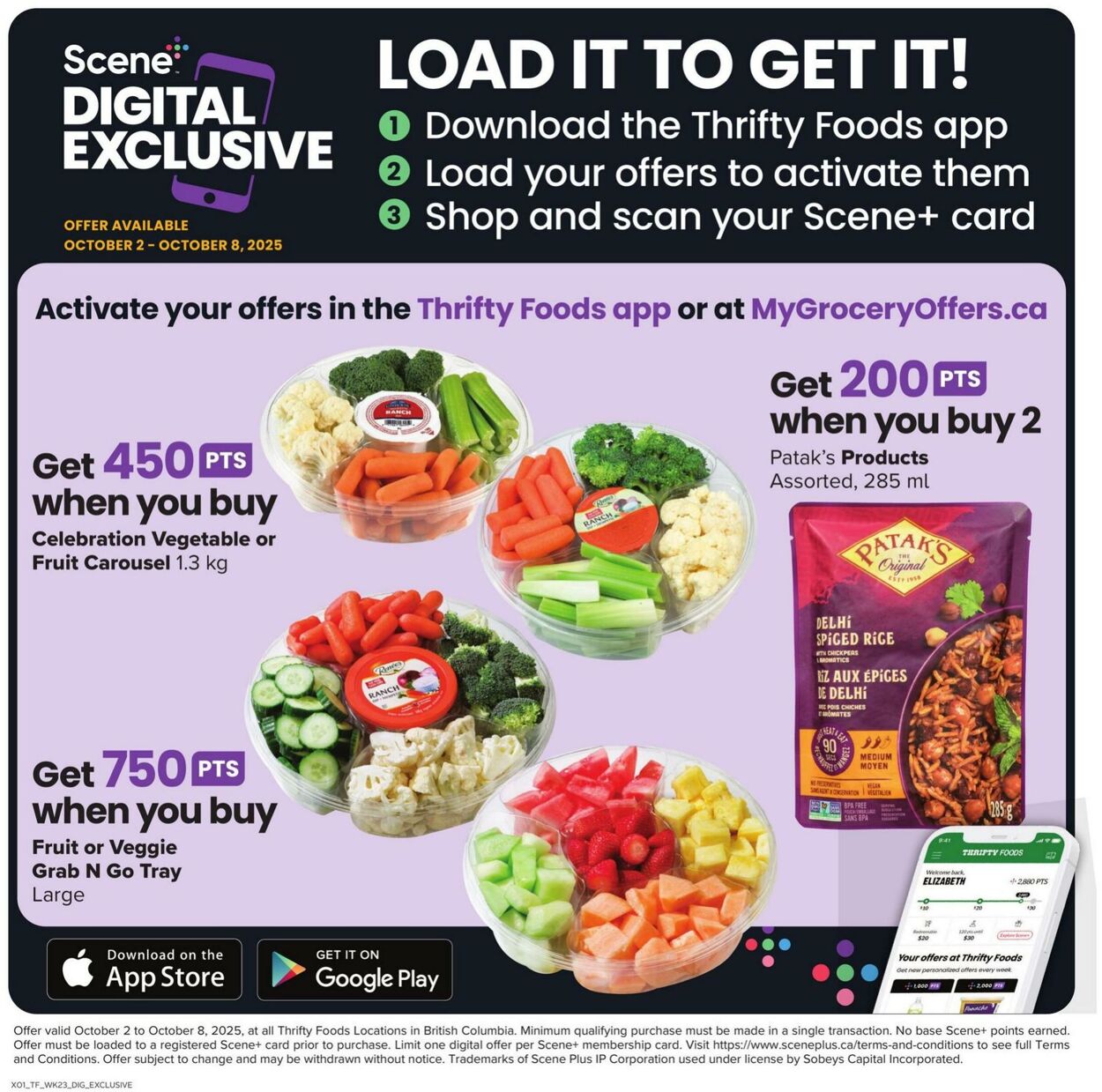 Flyer Thrifty Foods 02.10.2025 - 08.10.2025