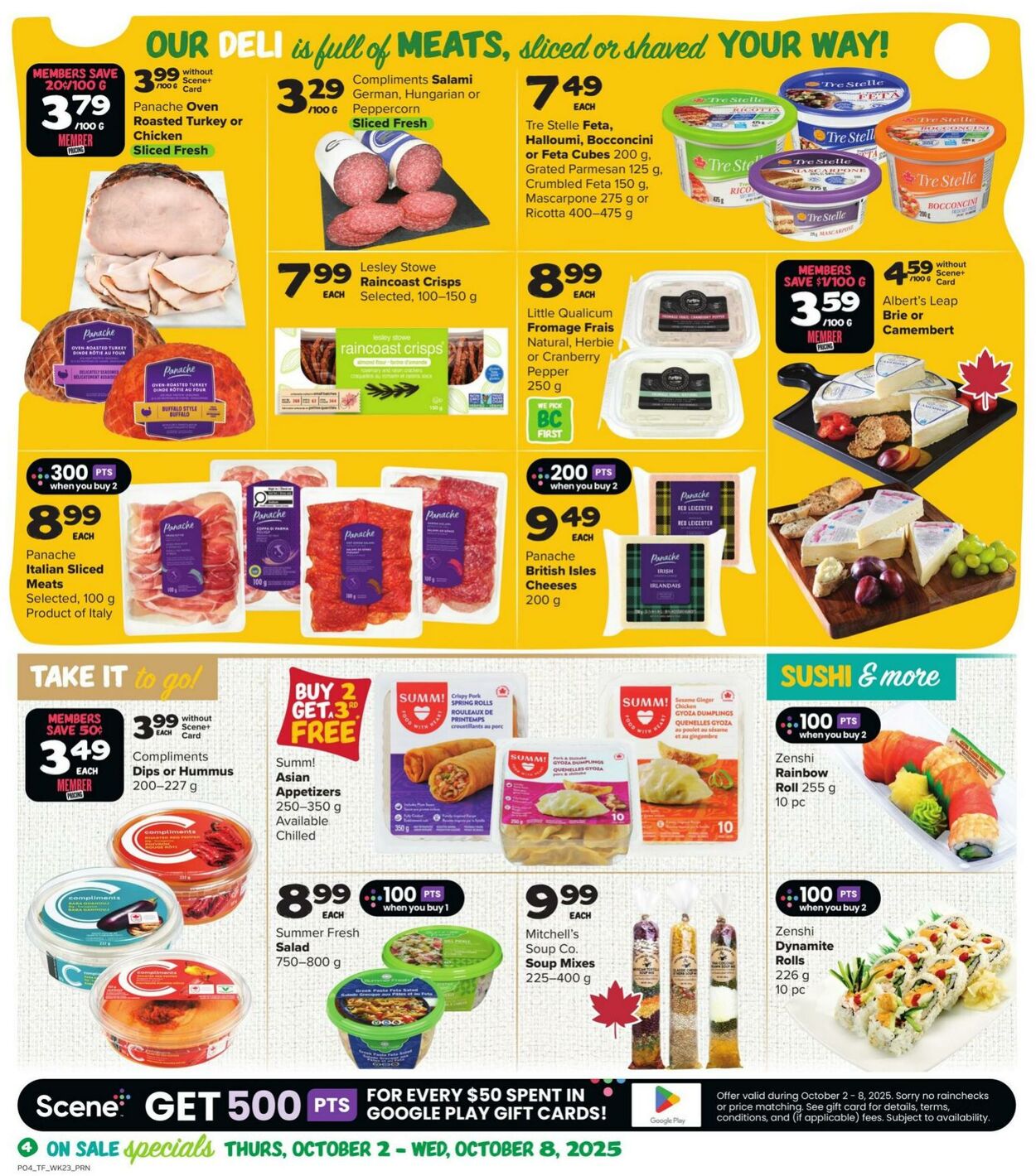 Flyer Thrifty Foods 02.10.2025 - 08.10.2025