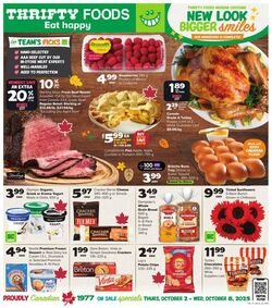 Flyer Thrifty Foods 02.10.2025 - 08.10.2025