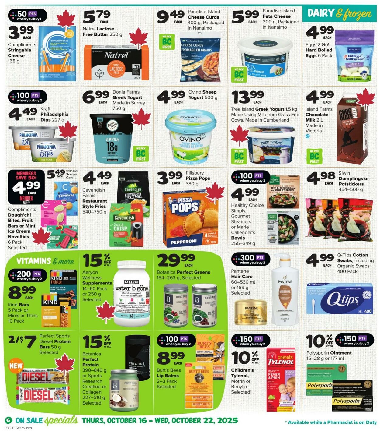 Flyer Thrifty Foods 16.10.2025 - 22.10.2025