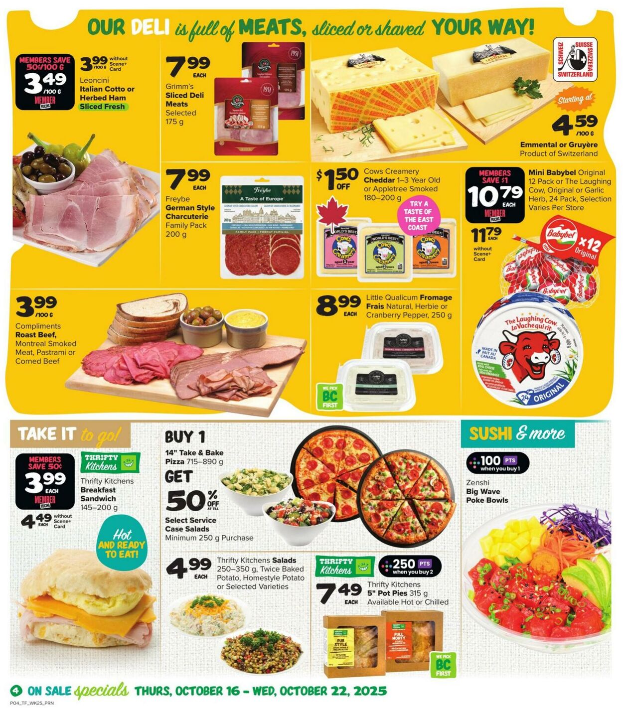 Flyer Thrifty Foods 16.10.2025 - 22.10.2025