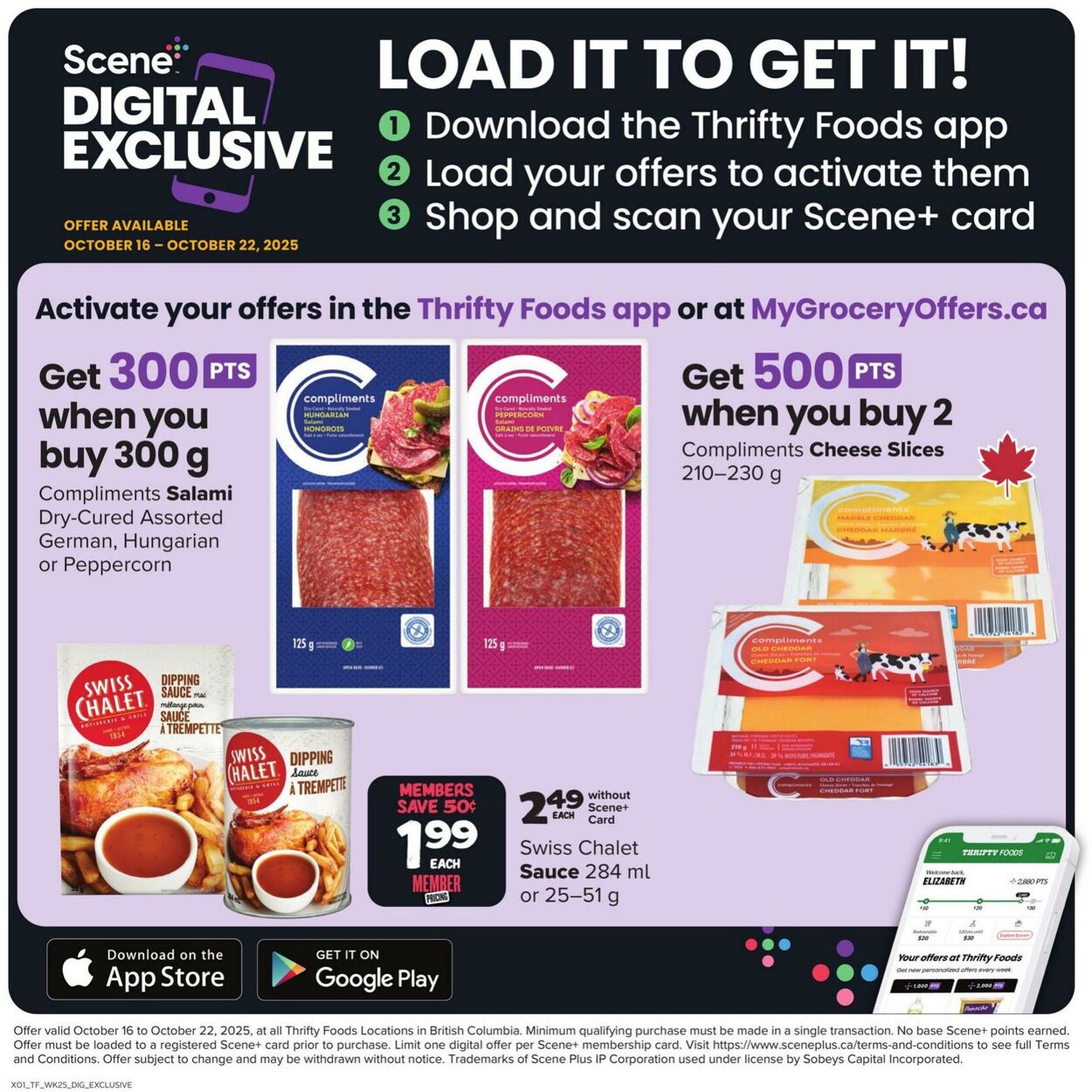 Flyer Thrifty Foods 16.10.2025 - 22.10.2025