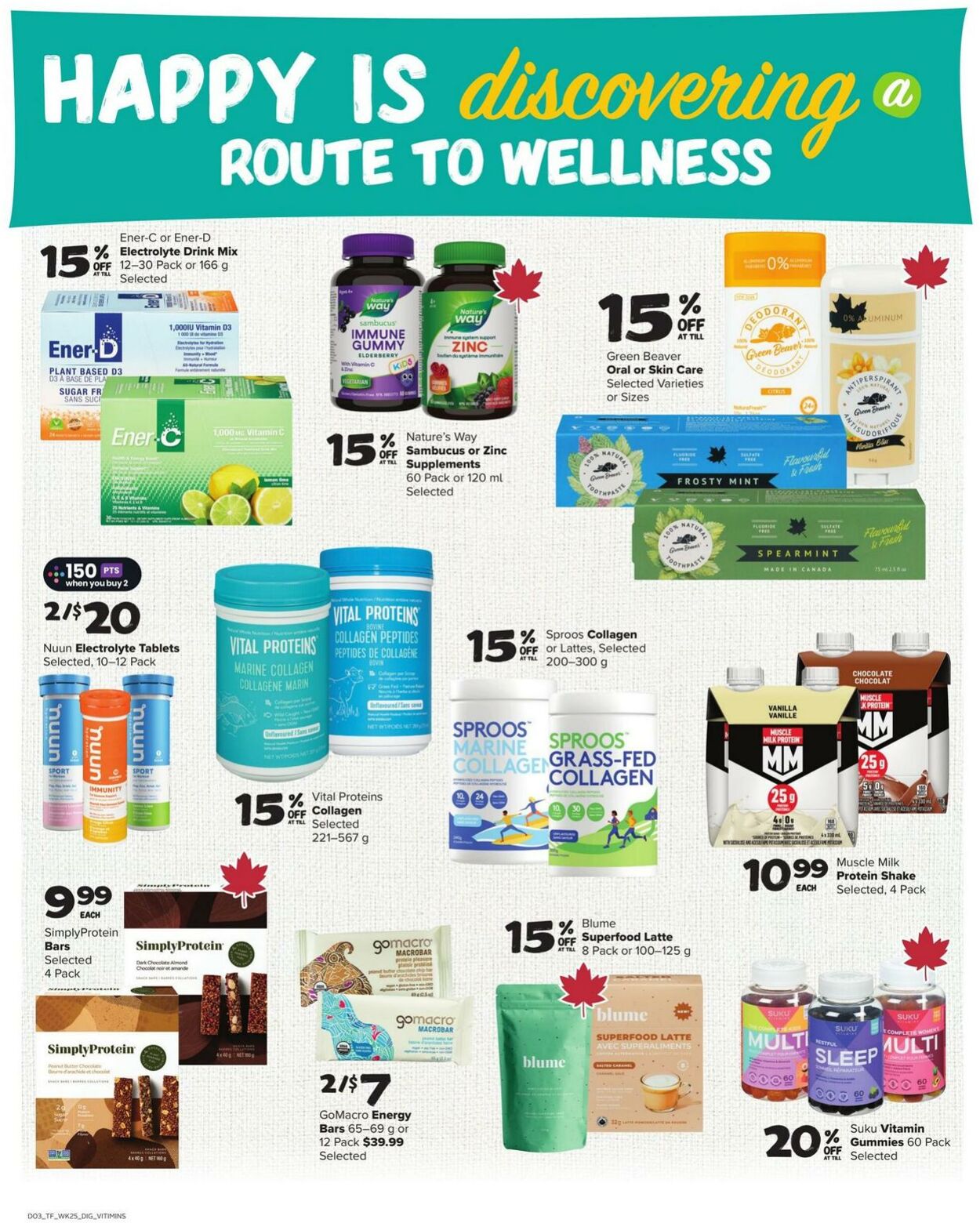 Flyer Thrifty Foods 16.10.2025 - 22.10.2025