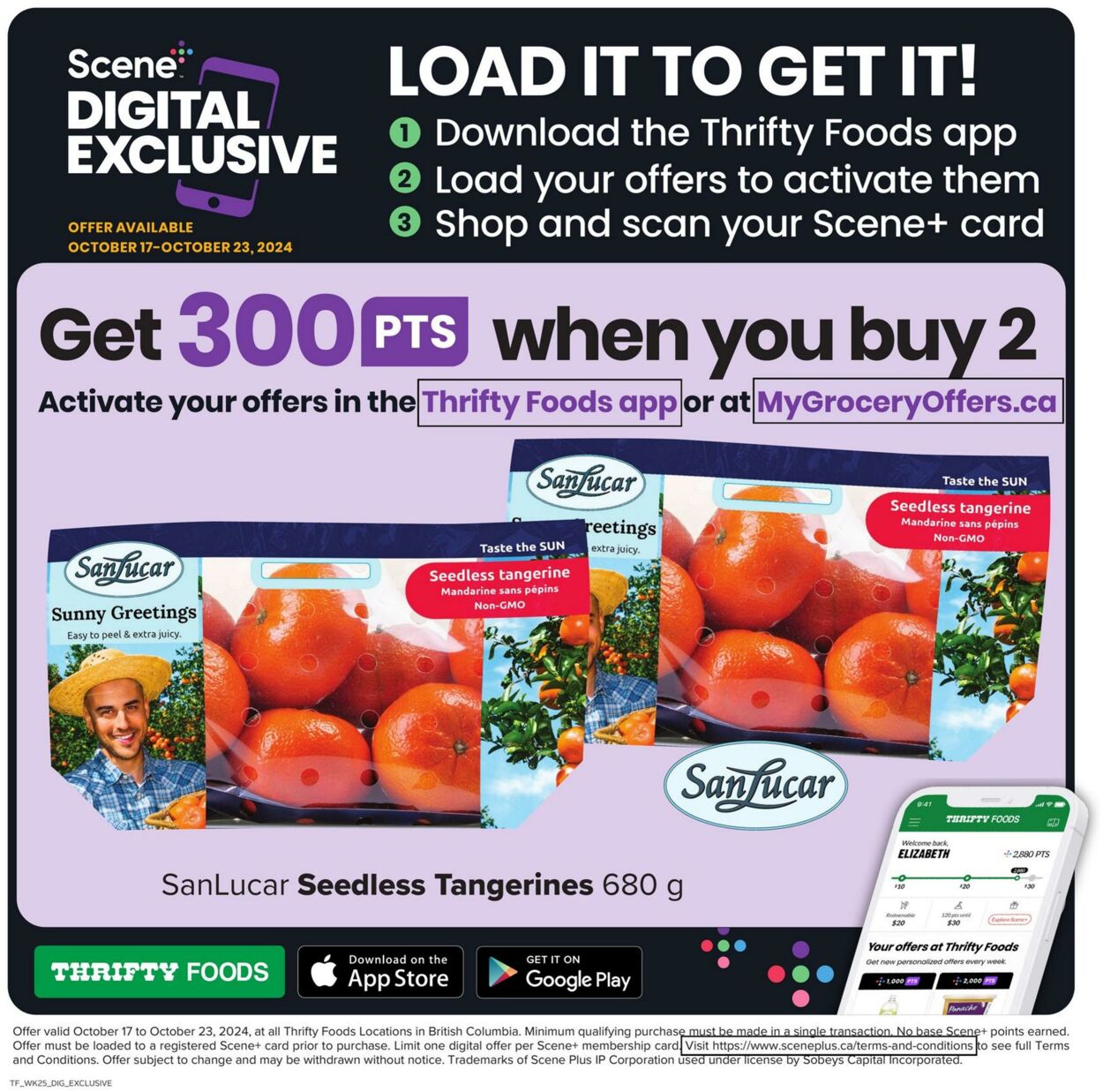 Flyer Thrifty Foods 17.10.2024 - 23.10.2024