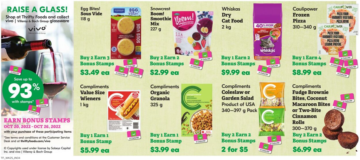 Flyer Thrifty Foods 20.10.2022 - 26.10.2022