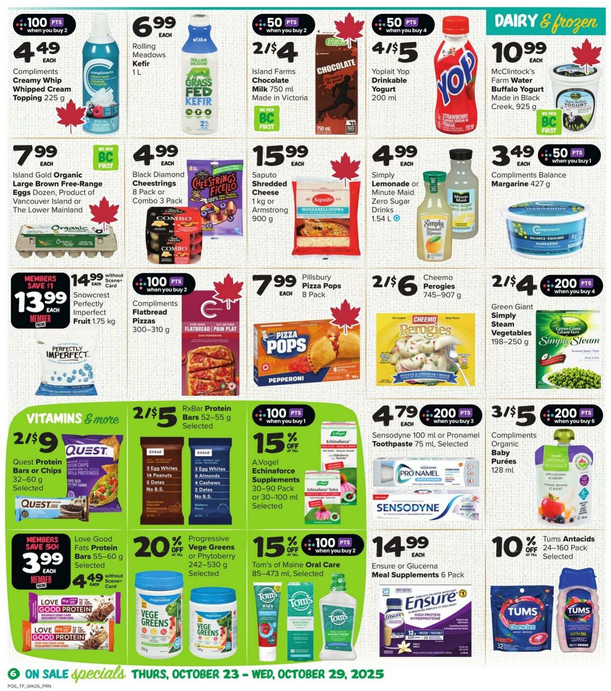 Flyer Thrifty Foods 23.10.2025 - 29.10.2025