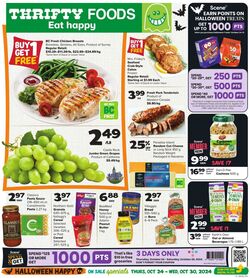 Flyer Thrifty Foods 24.10.2024 - 30.10.2024